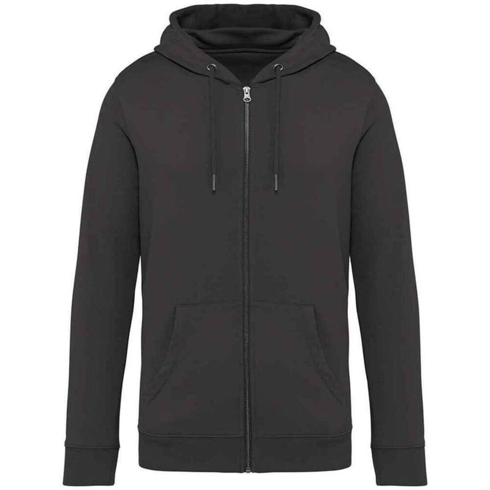 Native Spirit Unisex Adult Full Zip Hoodie / Iron Grey